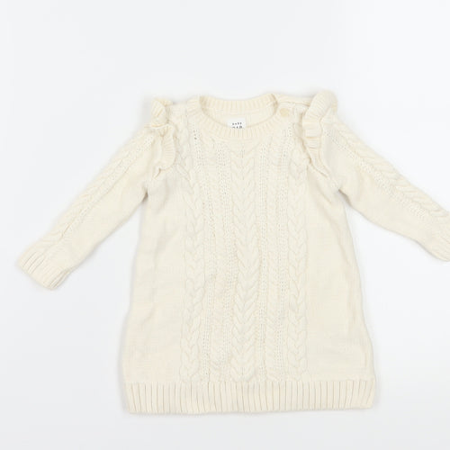 Baby GAP Ivory Knit Pullover Jumper 3-6 Months Unisex