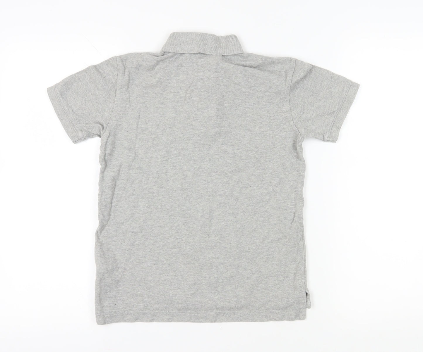 Gap Kids Boys Grey Polo Shirt L Cotton Casual