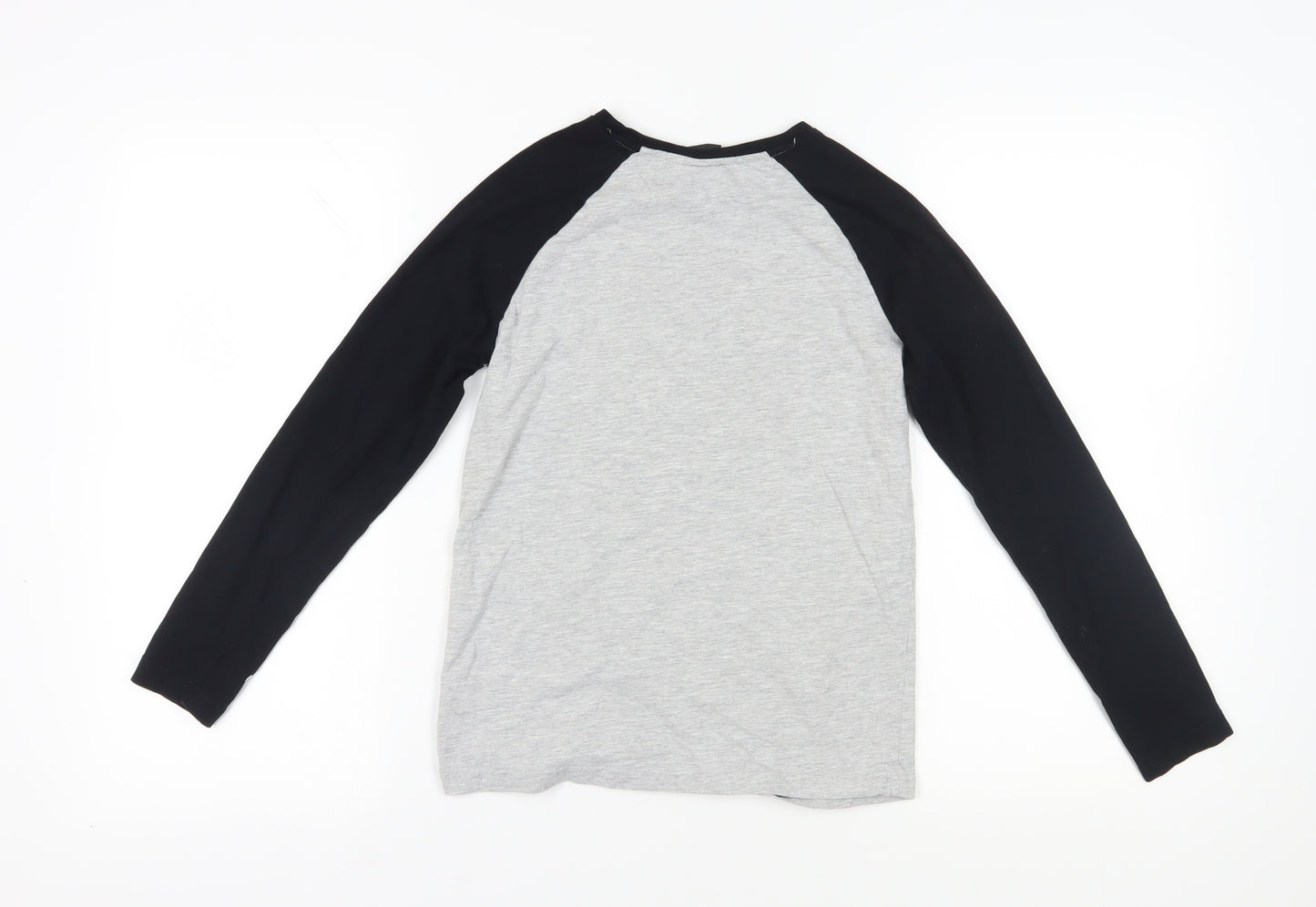 Xbox Boys Grey & Black Gaming Long Sleeve T-Shirt 12-13 Years