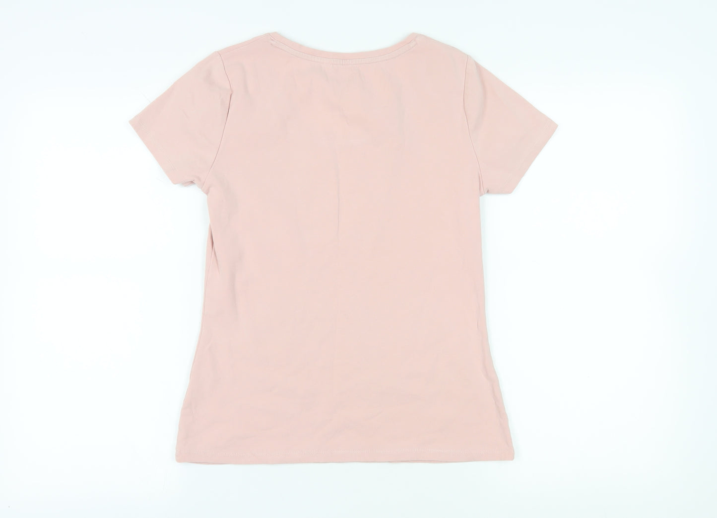 Boden Women's Pink Basic T-Shirt M Casual Short Sleeve