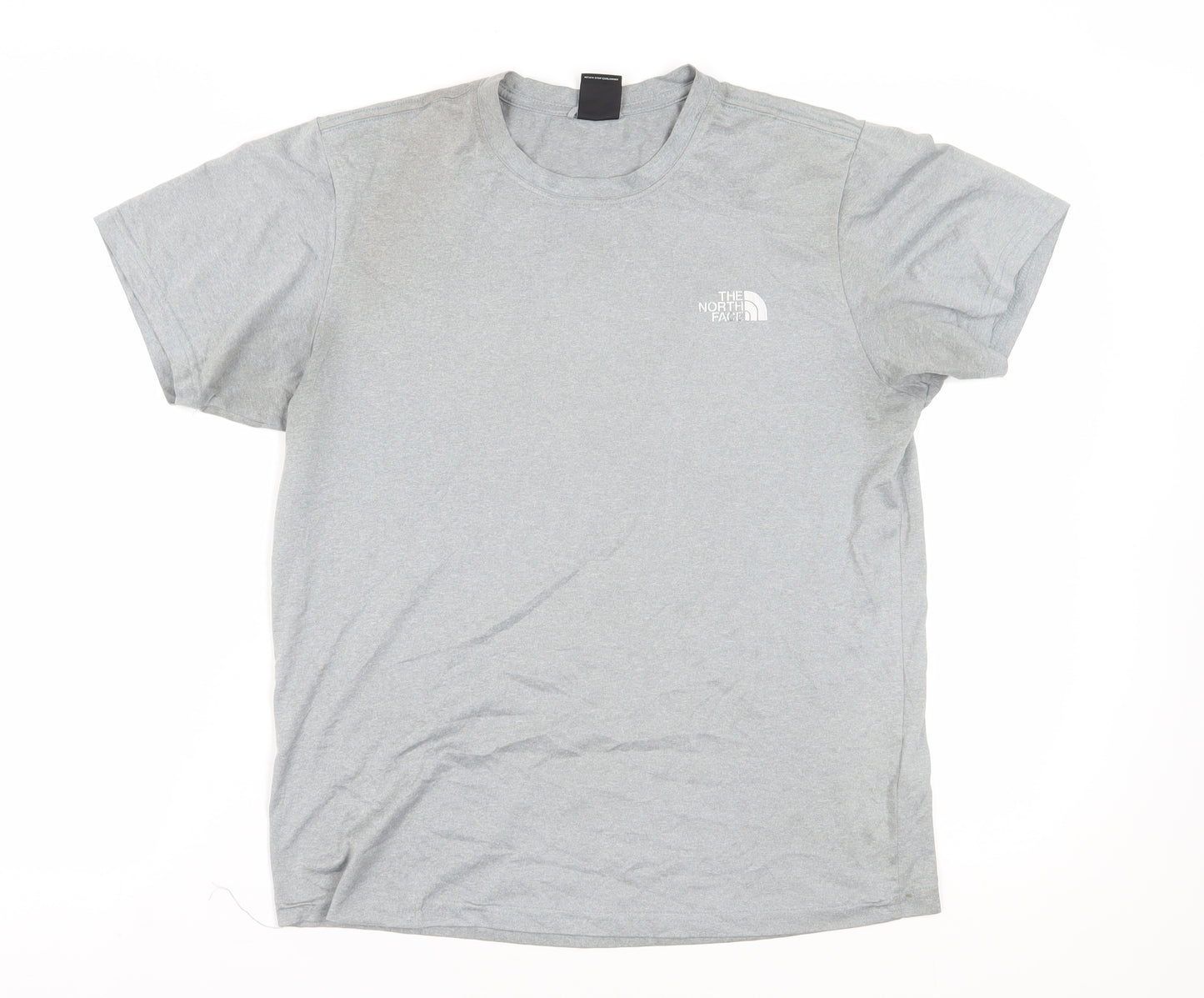 The North Face Men’s Grey Cotton T-Shirt M