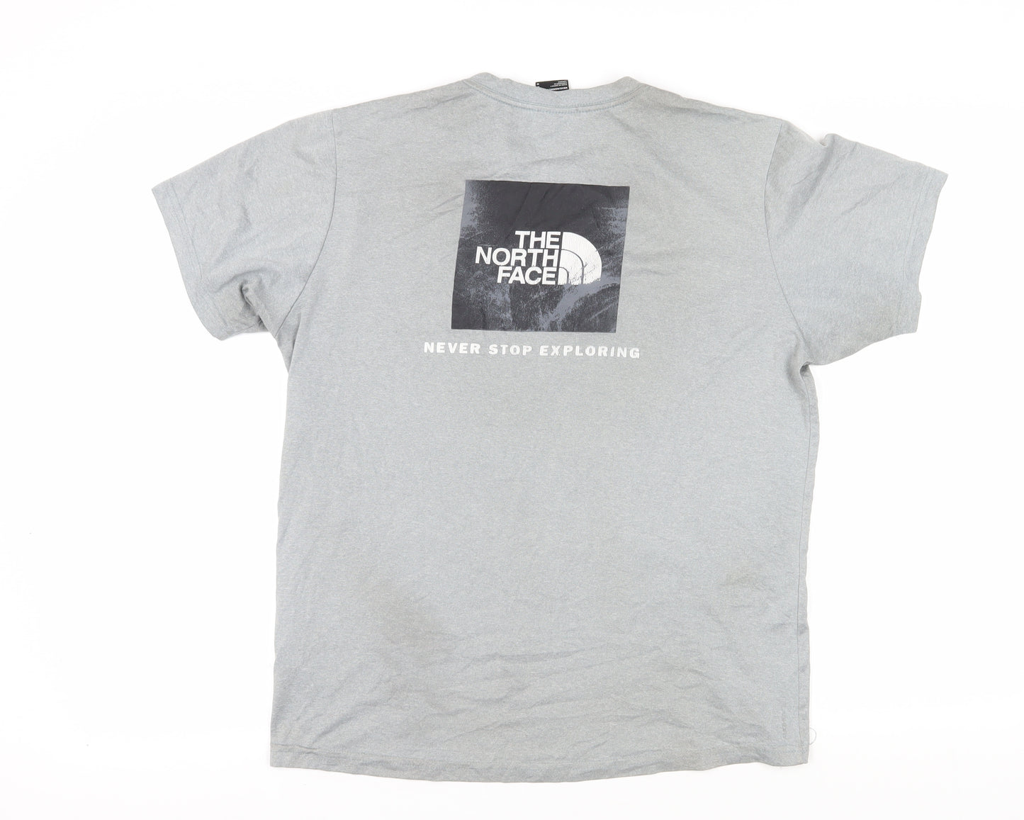 The North Face Men’s Grey Cotton T-Shirt M