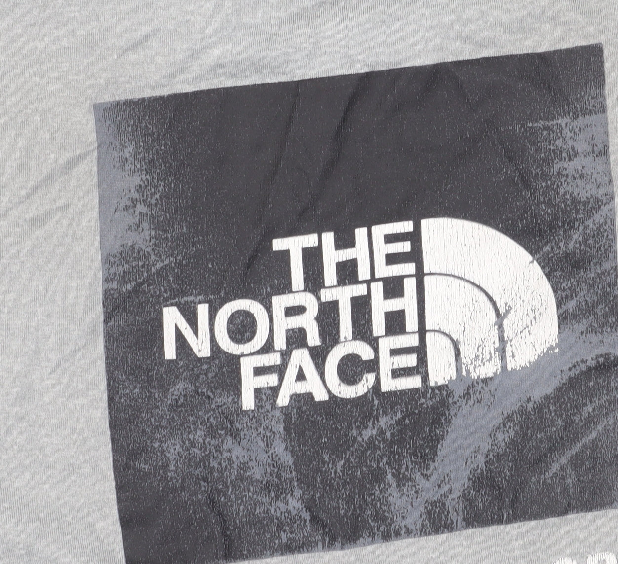 The North Face Men’s Grey Cotton T-Shirt M