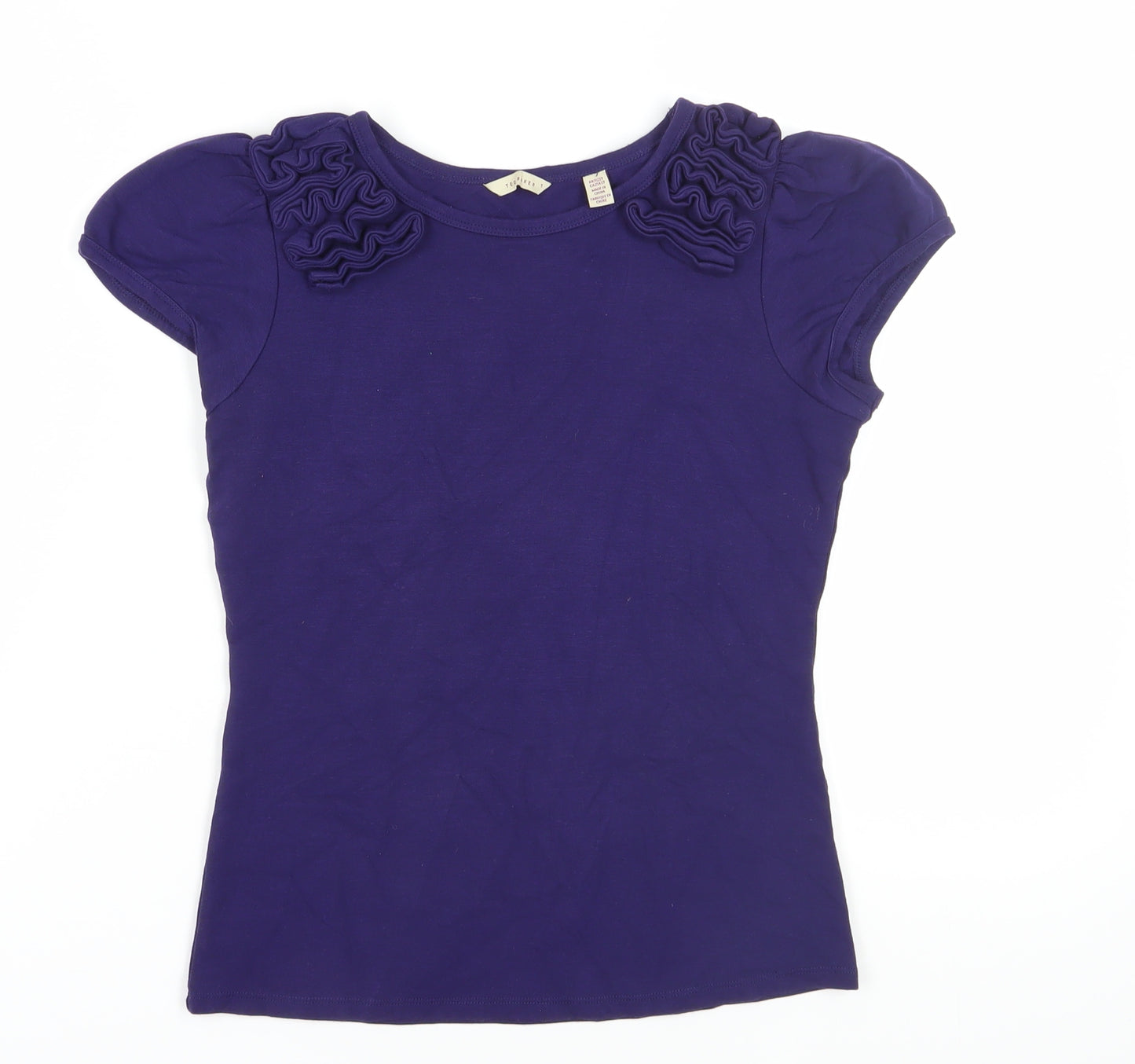 Ted Baker Women's Purple XS Basic T-Shirt