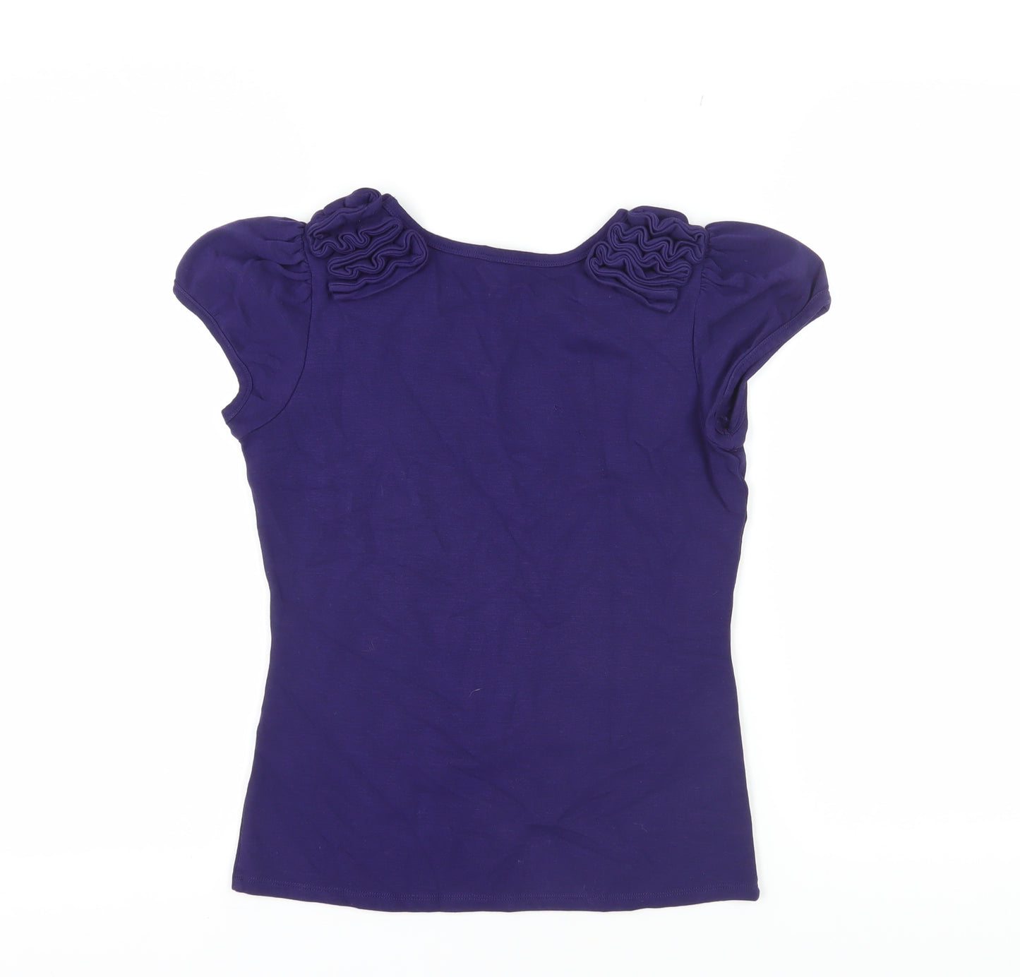 Ted Baker Women's Purple XS Basic T-Shirt