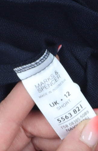 Marks and Spencer Women’s Blue Dress Pants, Size 12