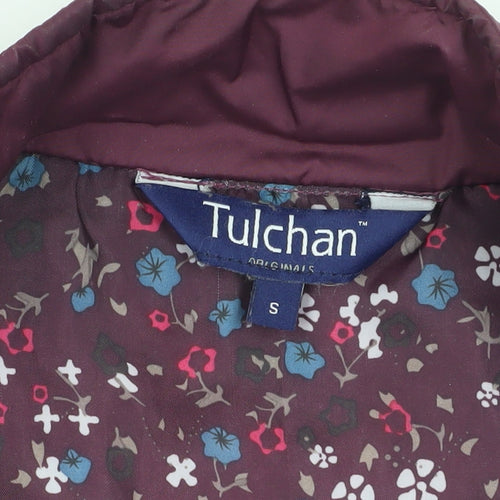 Tulchan Women's Purple Quilted Waistcoat, S