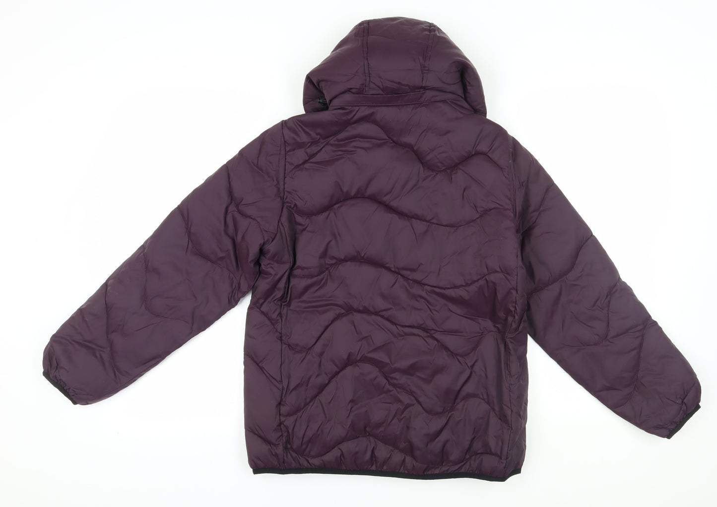 Marks and Spencer Purple Women's Puffer Jacket Size 10