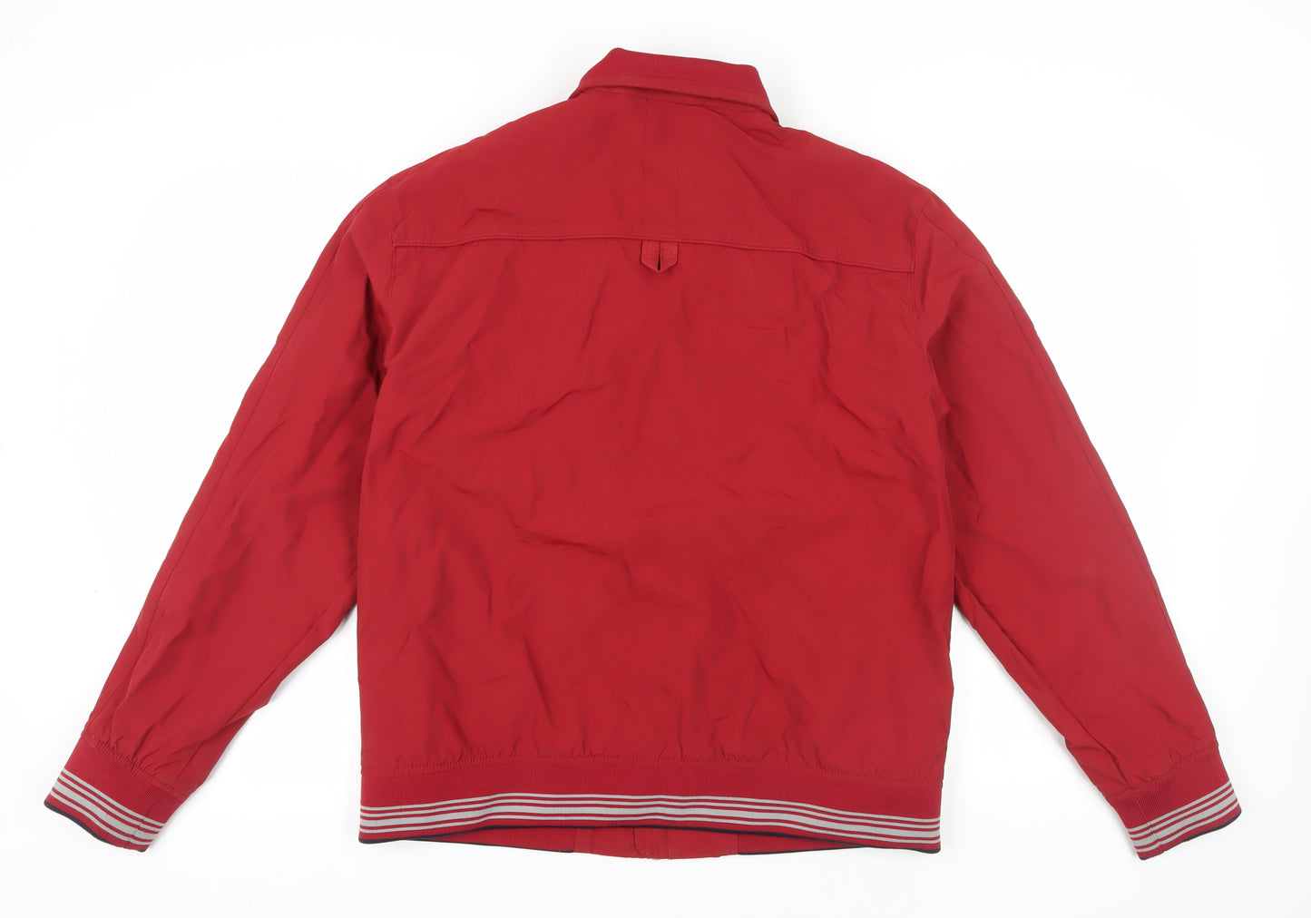 Marks and Spencer Men Red Bomber Jacket Size L