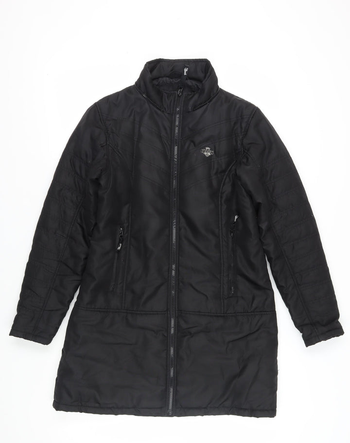 Hooch Women's Black Puffer Jacket Size 14
