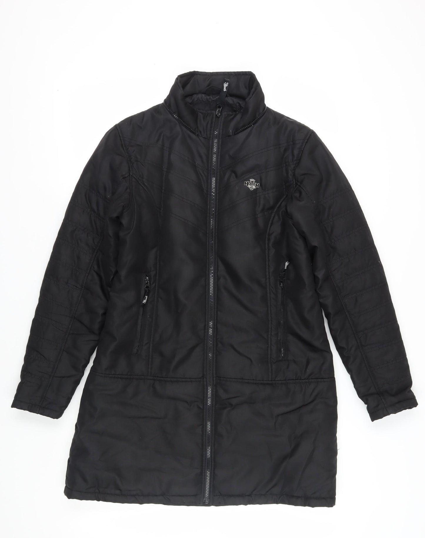 Hooch Women's Black Puffer Jacket Size 14