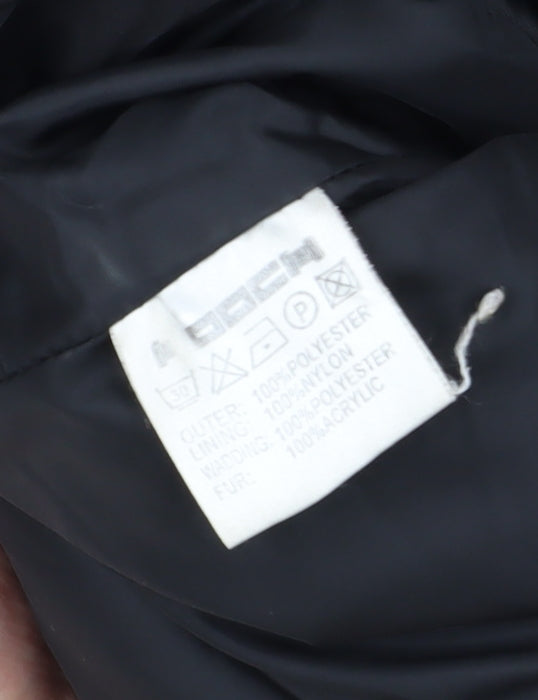 Hooch Women's Black Puffer Jacket Size 14