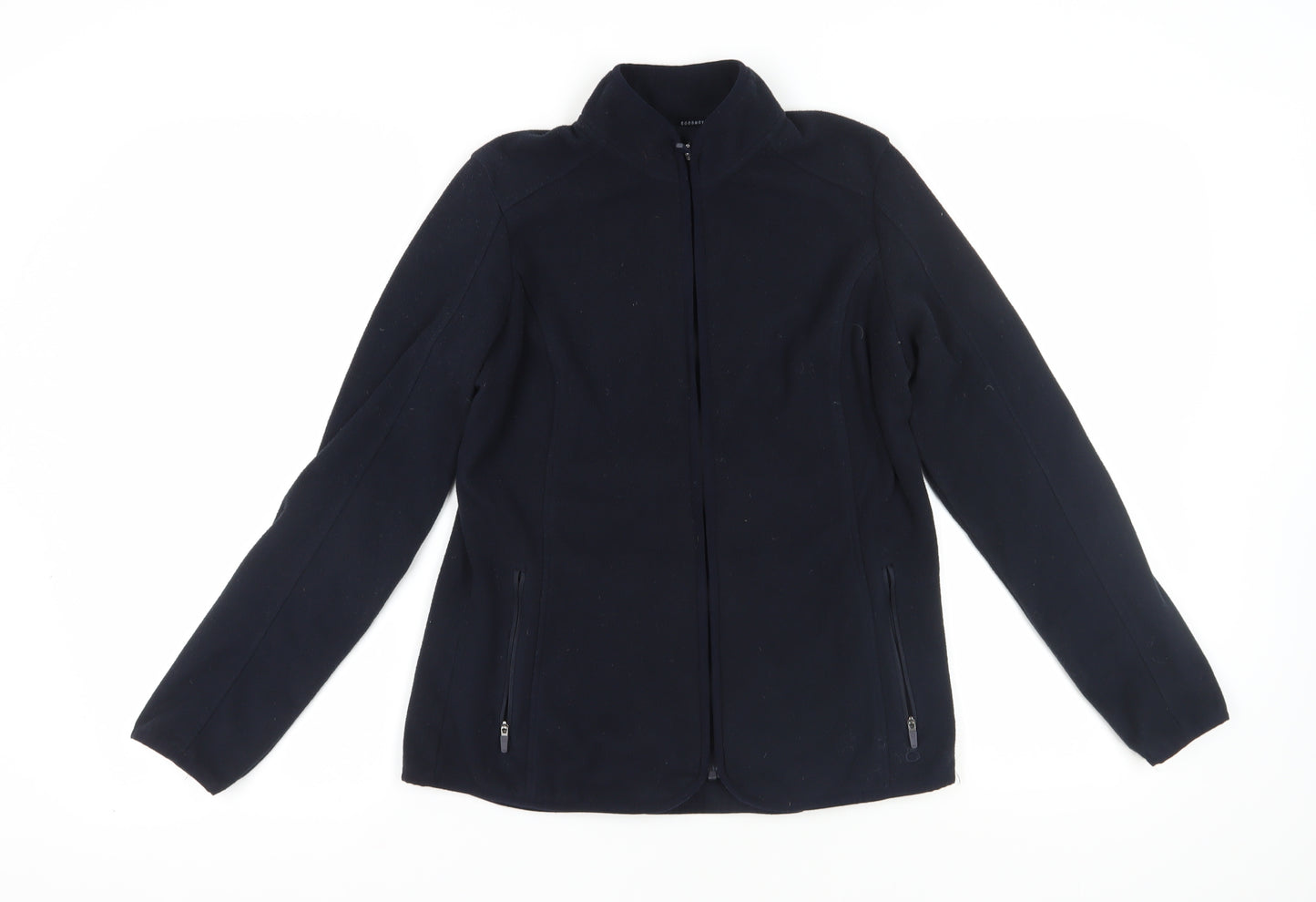 Marks and Spencer Womens Black Fleece Jacket Size 12