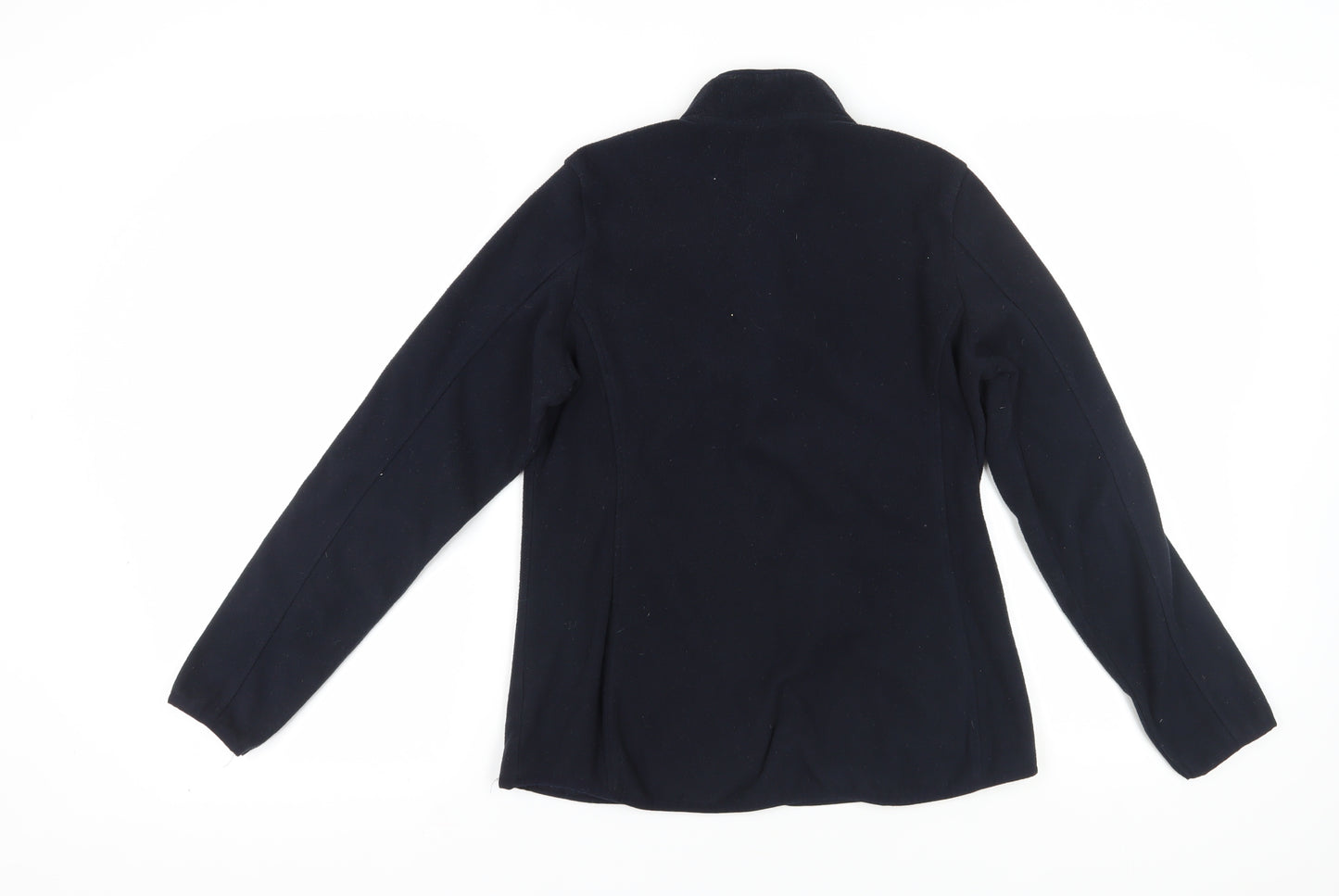 Marks and Spencer Womens Black Fleece Jacket Size 12
