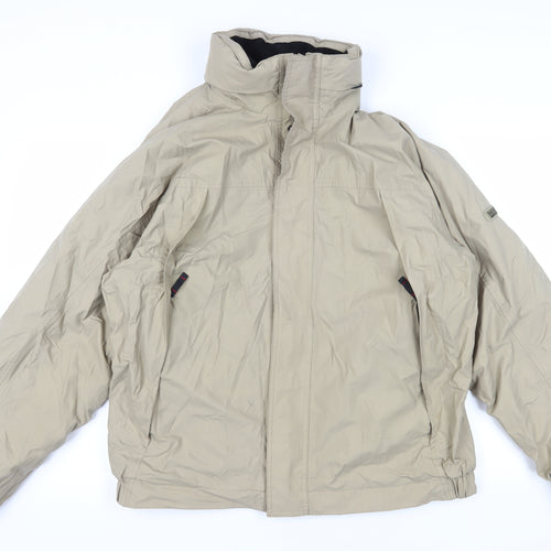 Maine New England Beige Men's XL Windbreaker Jacket