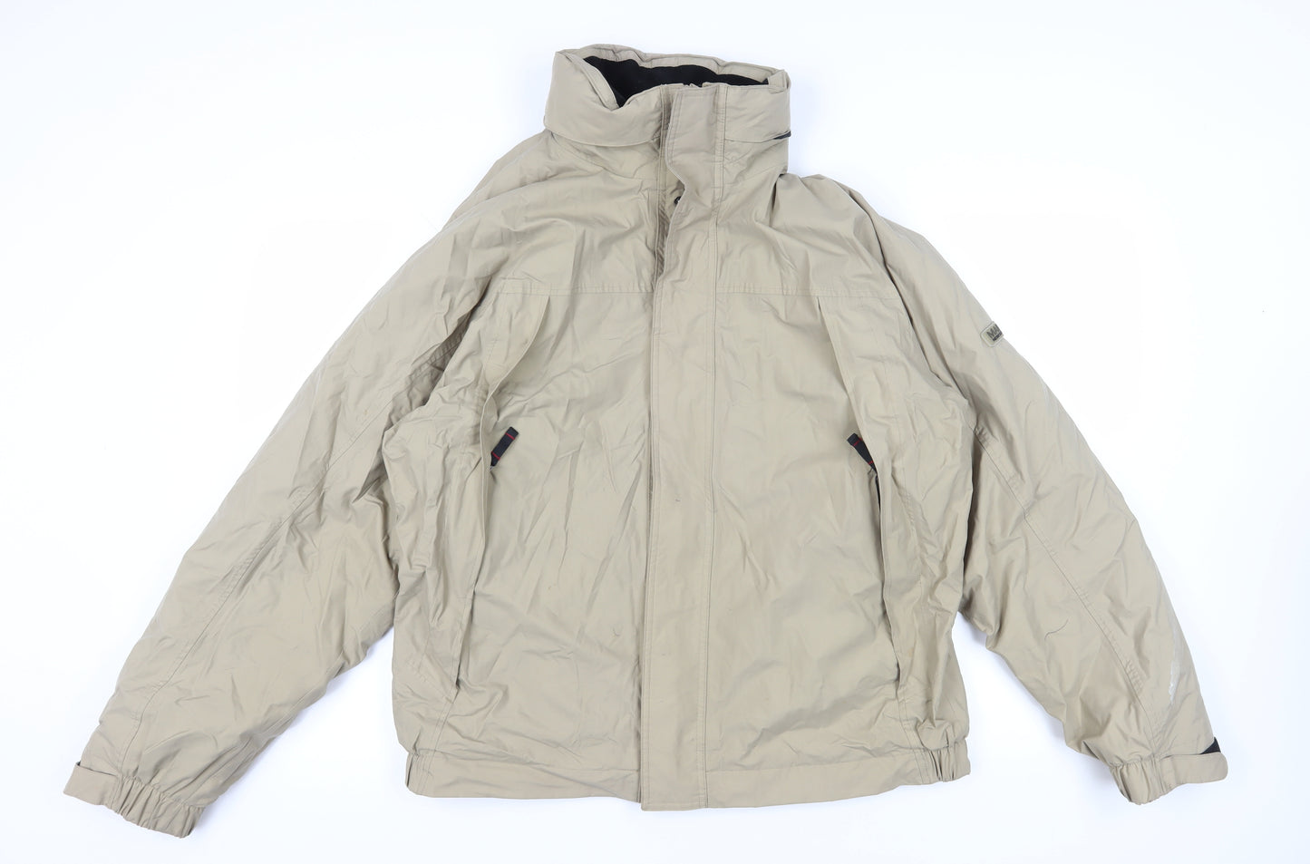 Maine New England Beige Men's XL Windbreaker Jacket