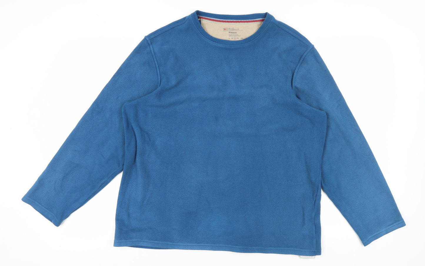 Marks and Spencer Men's Blue Fleece Sweatshirt L