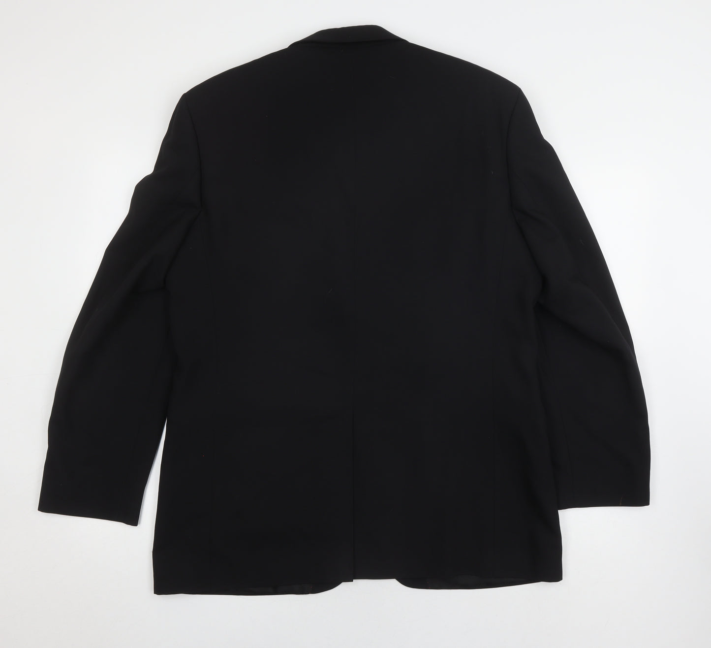 Jeff Banks Men's Black Wool Blazer 42R