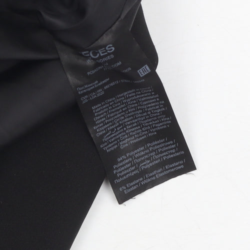 Pieces Women's Black Blazer XS, Single Breasted
