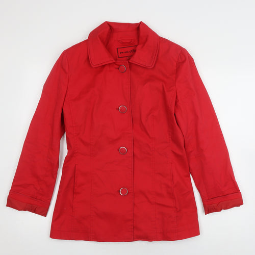 Marks and Spencer Women's Red Jacket Size 10