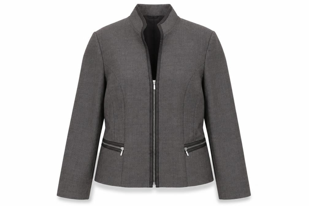 Front view of Next Women's Brown Blazer, size 12