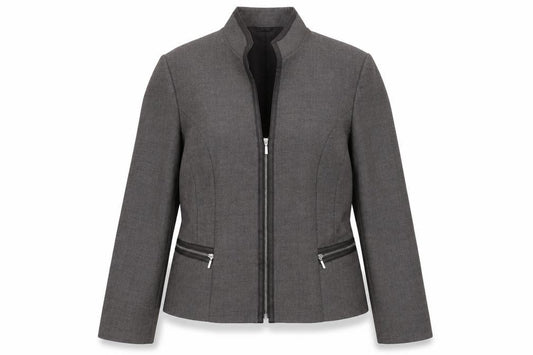 Front view of Next Women's Brown Blazer, size 12