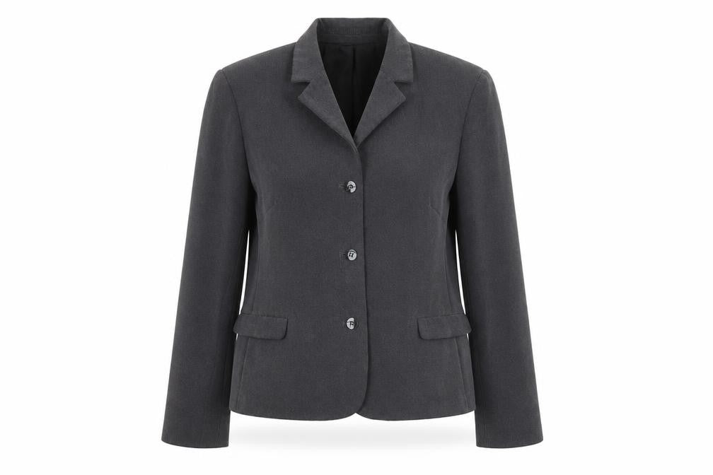 Front view of Next Women's Grey Blazer, size 12, Business Jacket