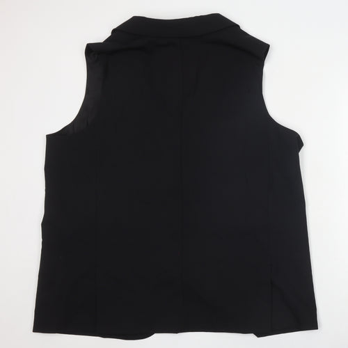 Marks and Spencer Women's Black Waistcoat Size 22