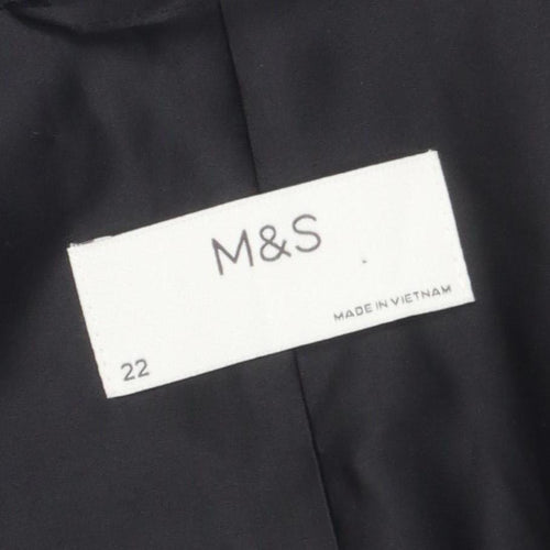 Marks and Spencer Women's Black Waistcoat Size 22