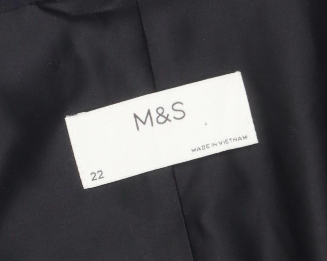 Marks and Spencer Women's Black Waistcoat Size 22