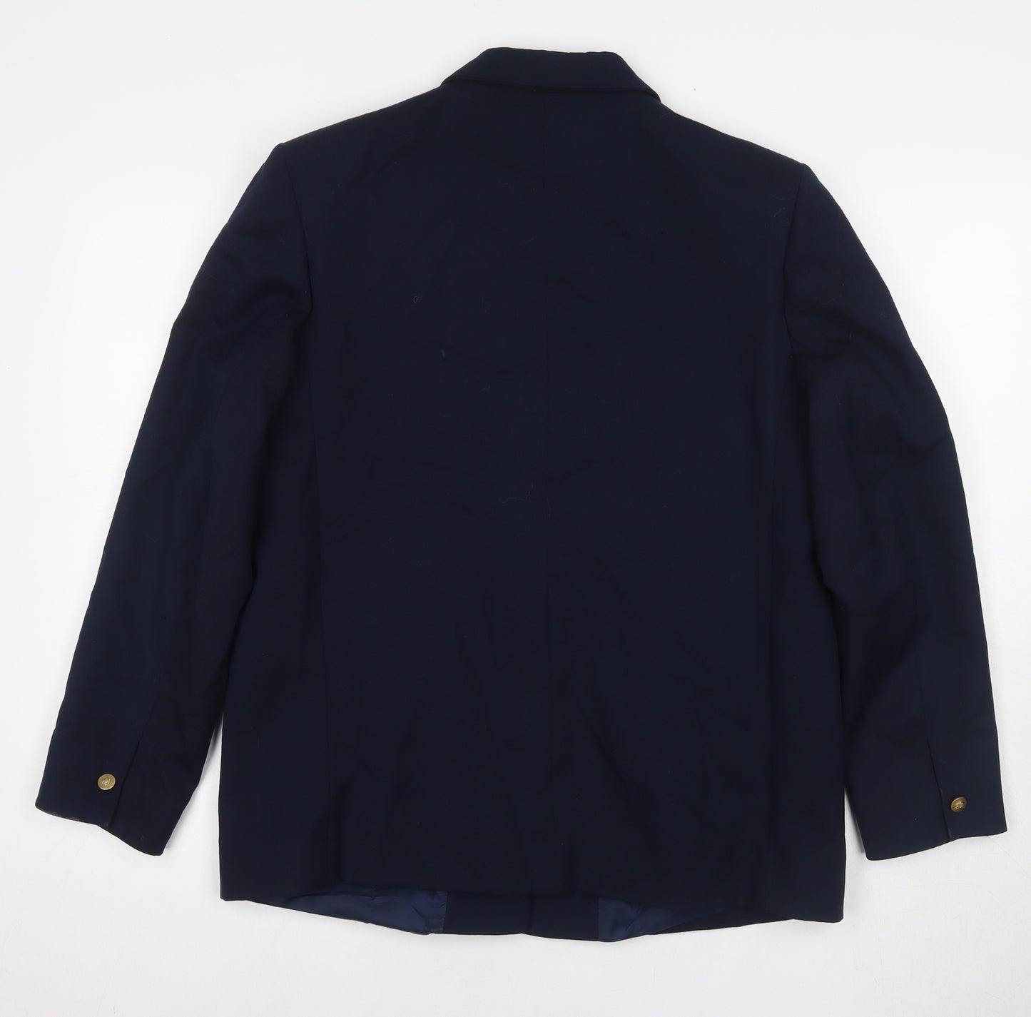 Viyella Women's Blue Wool Blazer Size 14
