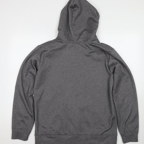 Nicce Men's Grey Full Zip Hoodie Size L