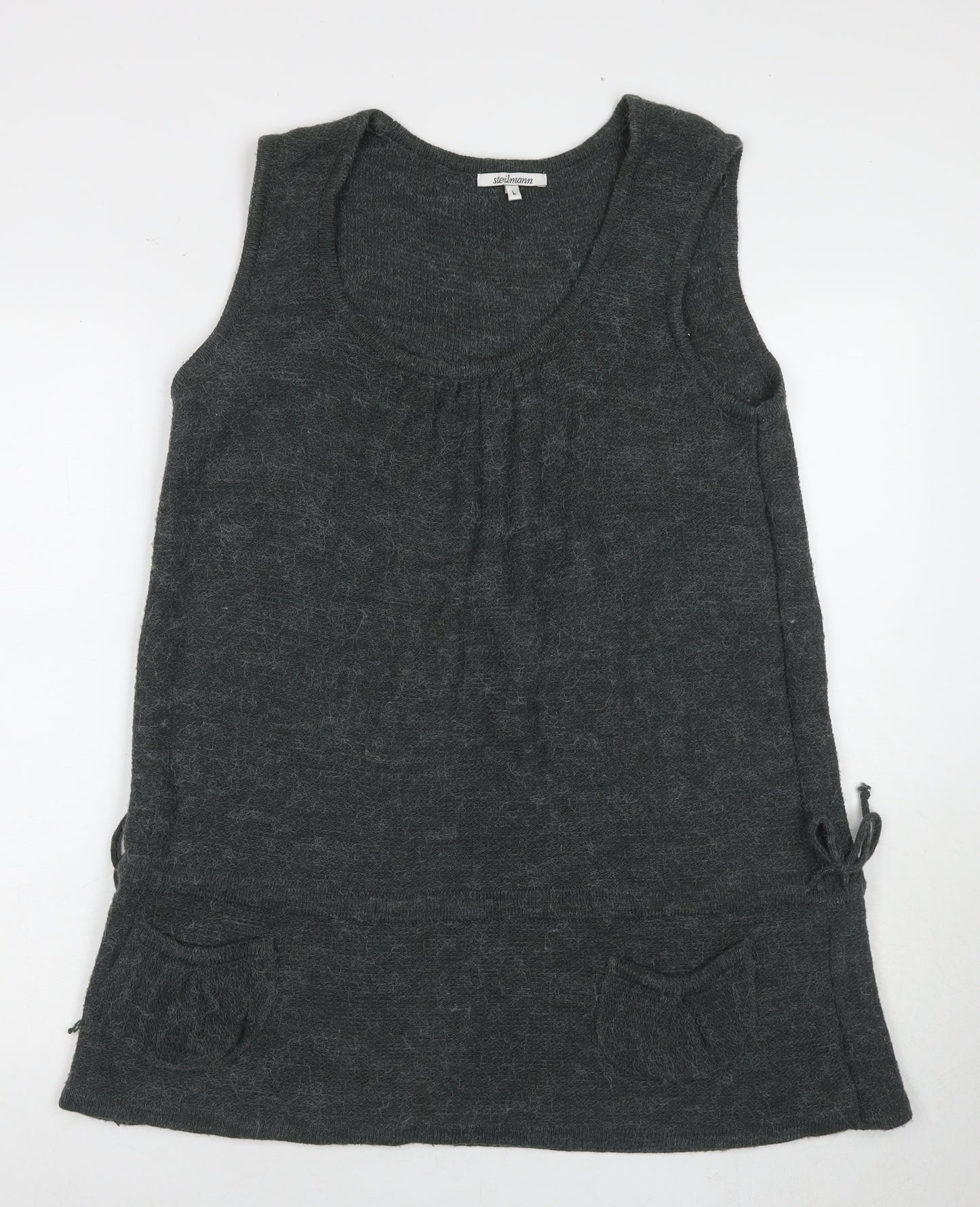 Steilmann Women's Grey Tunic Jumper, Size L