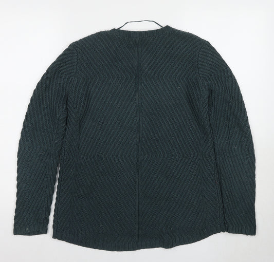 Seasalt Women's Green Pullover Jumper - Size 10