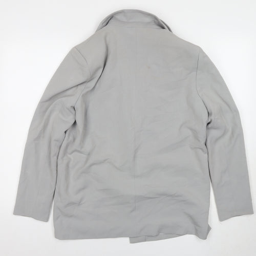 4th & Reckless Women's Grey Blazer, Size 6, Tailored Style