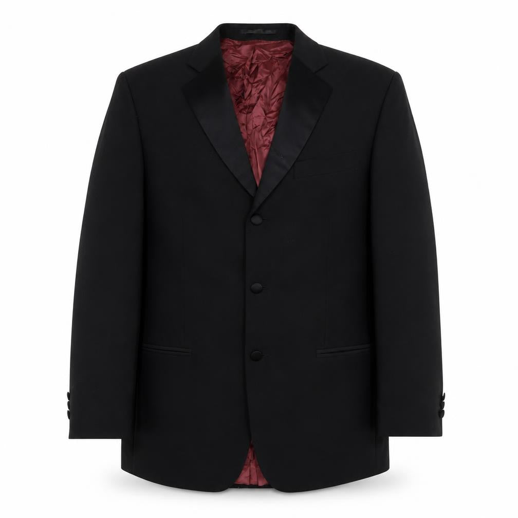 Kilmaine Men's Black Blazer Size 40R Formal Shawl Lapel