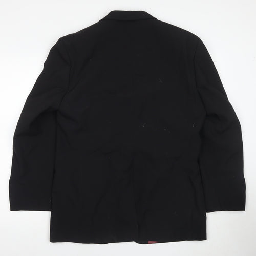 Kilmaine Men's Black Blazer Size 40R Formal Shawl Lapel