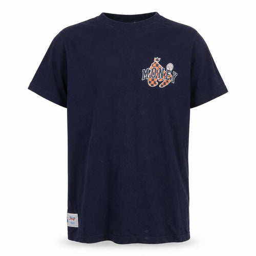 Money Boys' Blue Graphic Print T-Shirt, Size 13 Years