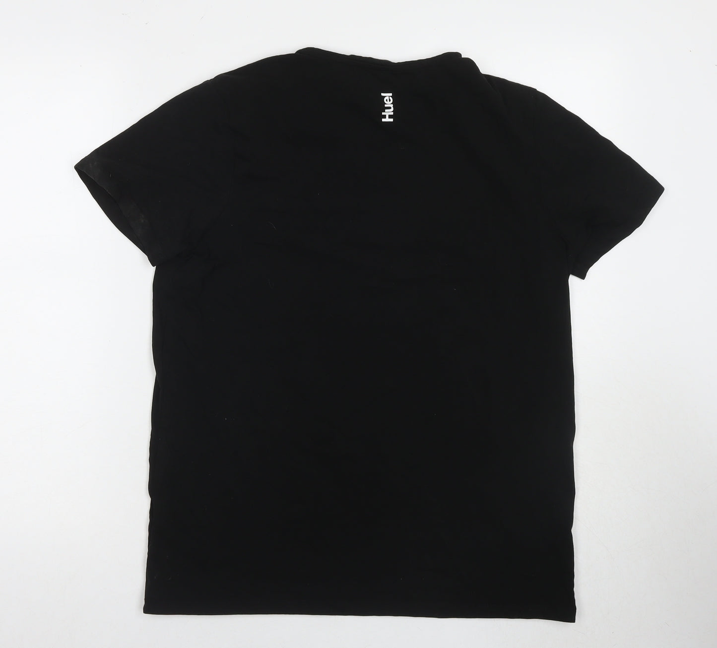 Huel Men's Black XL Cotton Crew Neck T-Shirt