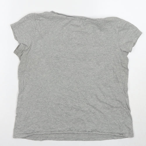 Abercrombie & Fitch Women's Grey T-Shirt M Casual