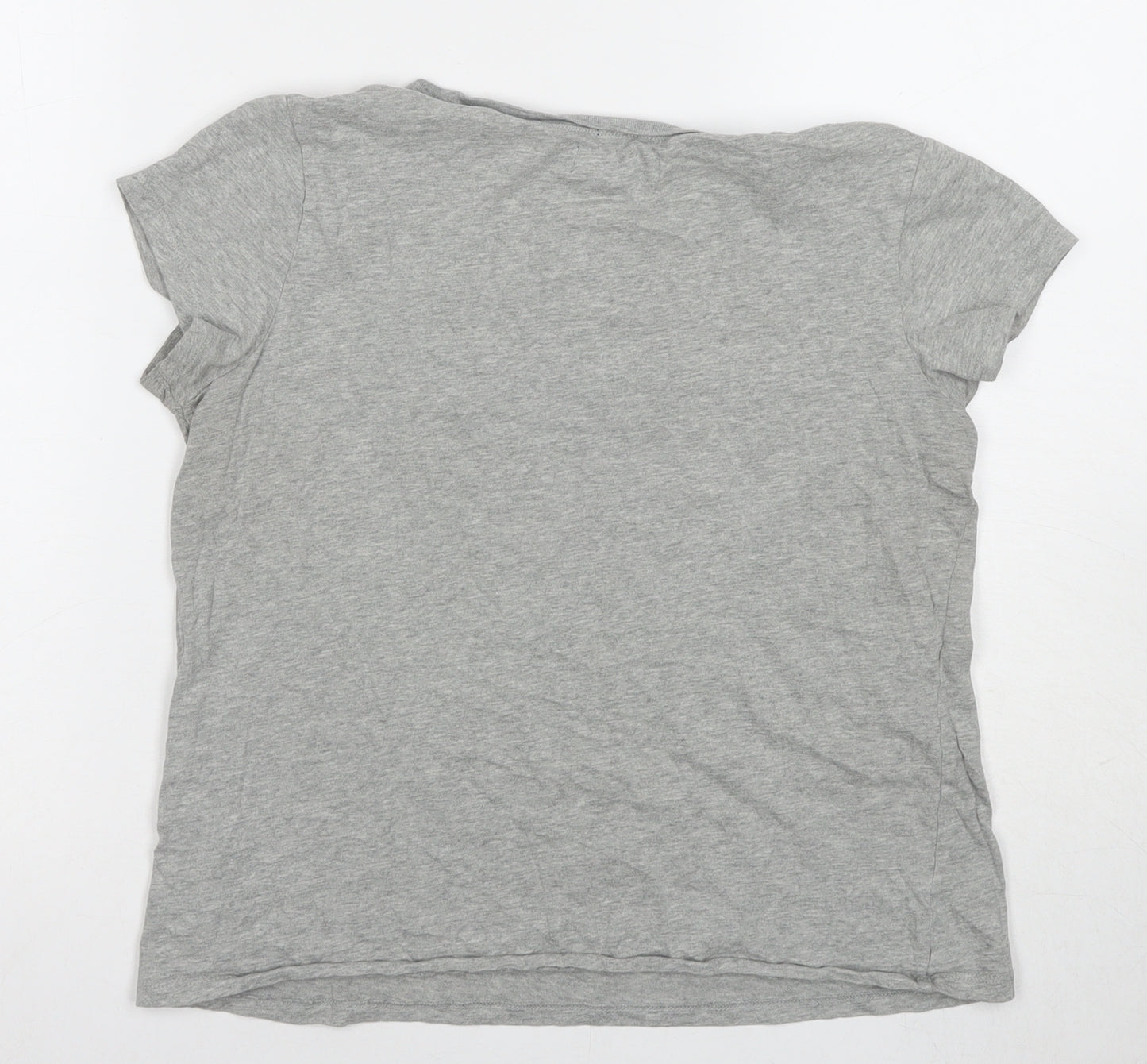 Abercrombie & Fitch Women's Grey T-Shirt M Casual