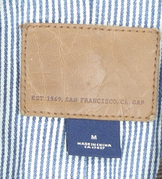 Gap Men's Brown Cotton Casual Jacket - Medium