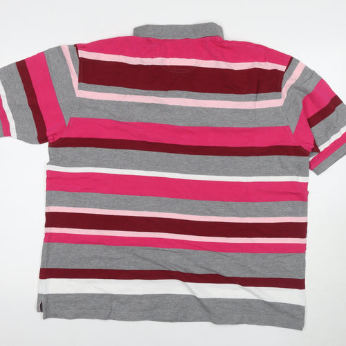 Henri Lloyd Men's Multicoloured Striped Polo 2XL