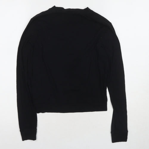 Whistles Women's Black Crew Neck Pullover Jumper Size 10