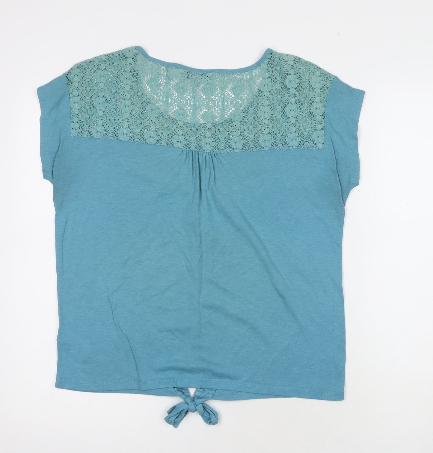 Rocha John Rocha Women's Blue Lace Blouse Size 12