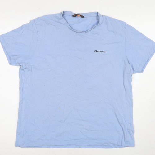 Ben Sherman Men's Light Blue T-shirt size Large.