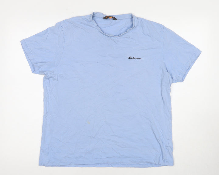Ben Sherman Men's Light Blue T-shirt size Large.