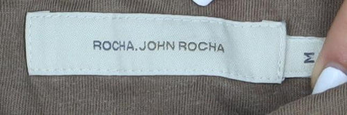 Rocha John Rocha Men's Brown M Cotton T-Shirt