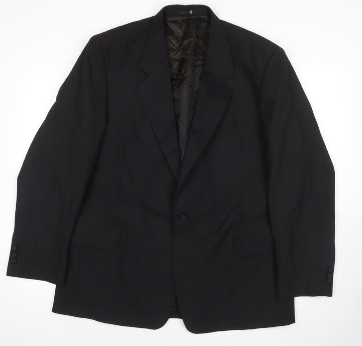 McNeil & Grant Men's Black Blazer, Size 44, Formal