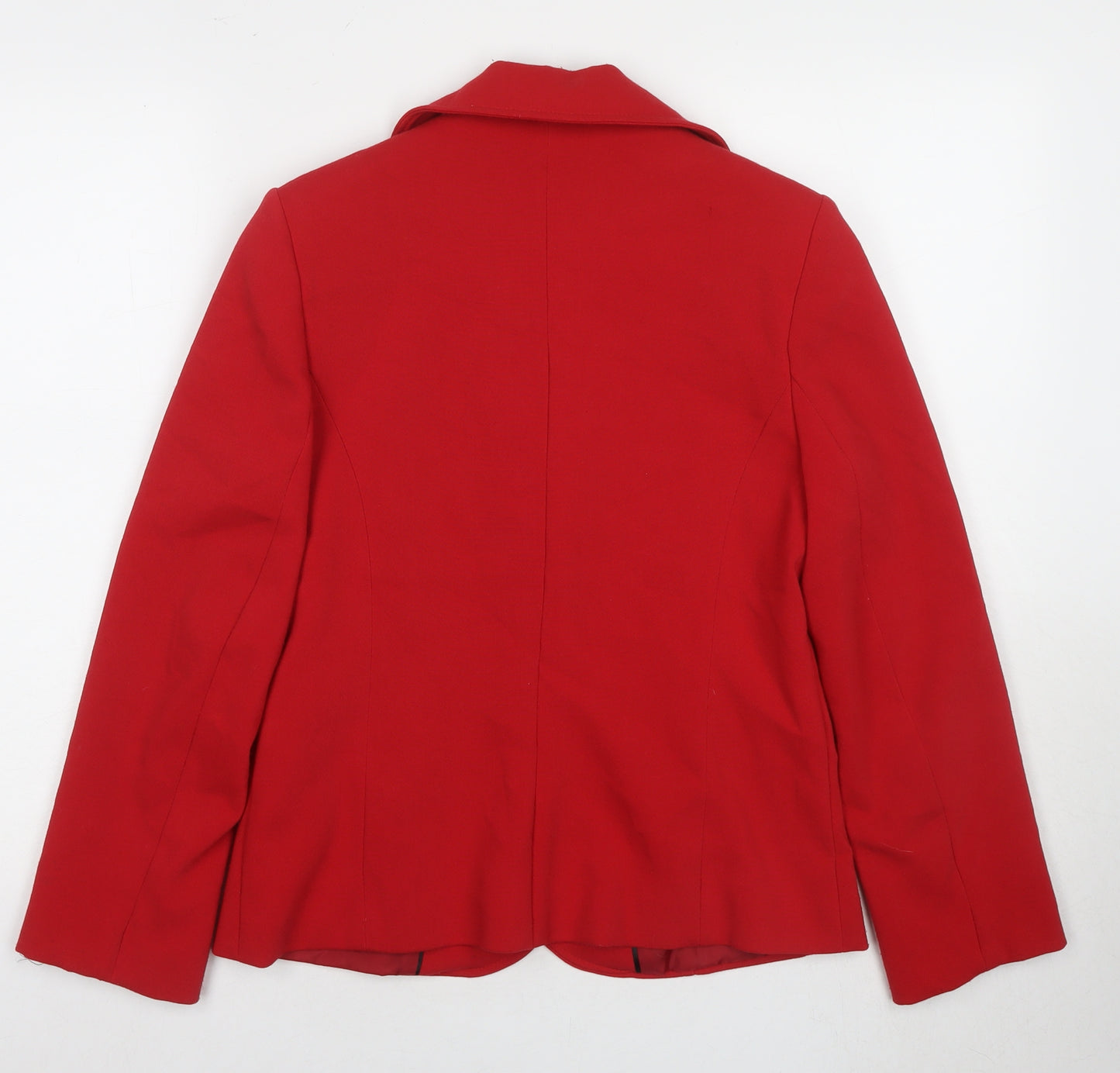 Style by EWM Women's Red Blazer Size 10